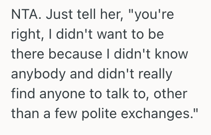 Screenshot 2025 04 21 at 5.01.55 PM Woman Was Invited To A Party Where She Doesnt Know Anyone, So She Decided To Leave After An Hour Because She Was Bored